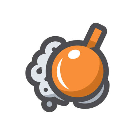 Wrecking ball Destruction Vector icon Cartoon illustrationのイラスト素材
