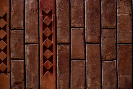 Background of brick wall texture. Element of design. close-up.