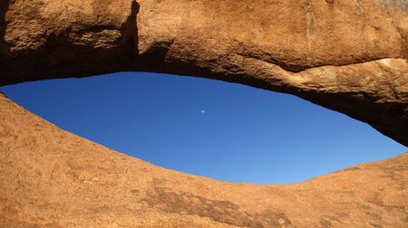 stone bridge spitzkoppe national parkの写真素材