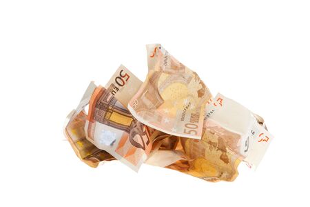 Cutout of banknotesの写真素材