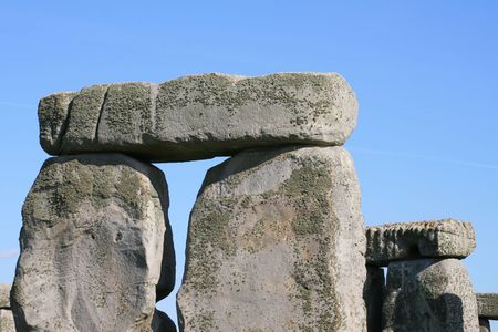 Stonehenge in Wiltshire Englandの写真素材