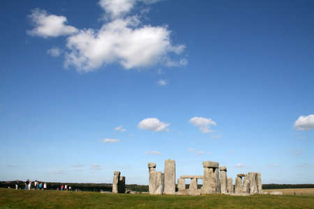 Stonehenge in Wiltshire Englandの写真素材