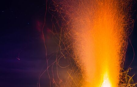 abstraction freezelight, in horizontal design and attractive illusion of space.の写真素材