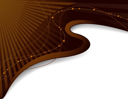 Brown abstract background. Royalty free stock vector  illustration.のイラスト素材