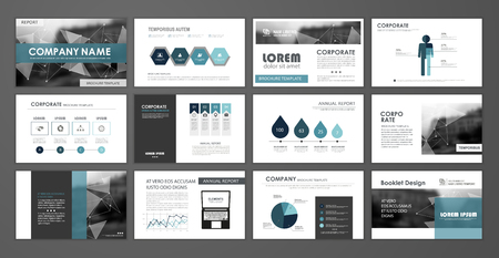 Blue element for slide infographic. Presentation template for business annual report, flyer and leaflet, corporate marketing, annual report, banner, advertising, brochure 
のイラスト素材