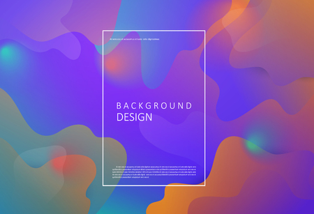 Abstract geometric background. Colorful shapes composition. Eps10 vector formatのイラスト素材