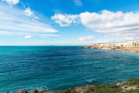 Oceanfront, Southern Franceの写真素材