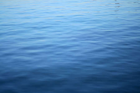 beautiful blue sea waves - background, wallpaperの写真素材