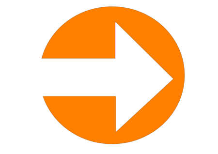 arrow icon sign - computer generated clipart for web designの写真素材