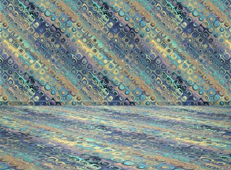 Empty interior Room  Digital background for studio photographersの写真素材
