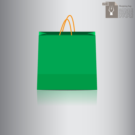 High quality original vector trendy illustration of a shopping bag for sale, banners, ads or web designのイラスト素材