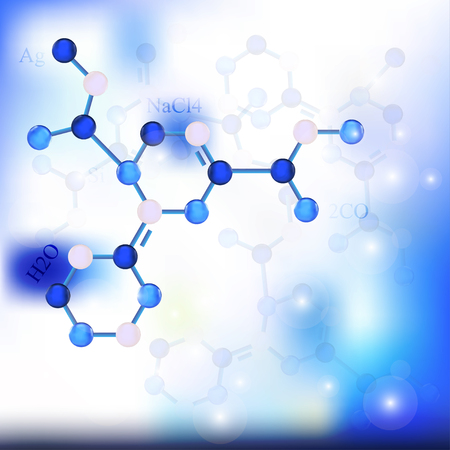 Trendy chemistry backgroundの写真素材