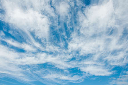 Summer blue sky and clouds.Cloudscape background.