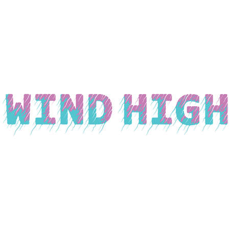 Modern slang.Colloquial expression.Common language.Decorative font style.Vector lettering illustration.のイラスト素材