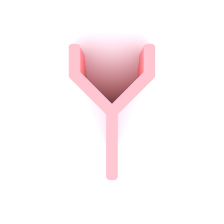 3D rendered illustration.Decorative pink letter.Custom art font.の写真素材