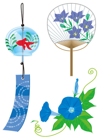 Summer, tradition, Japanese cultureの写真素材