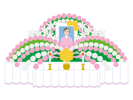 Altar, Japanese style の写真素材