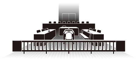 Court  Japanのイラスト素材