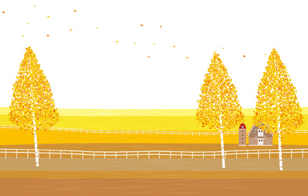 Autumn Ranchのイラスト素材