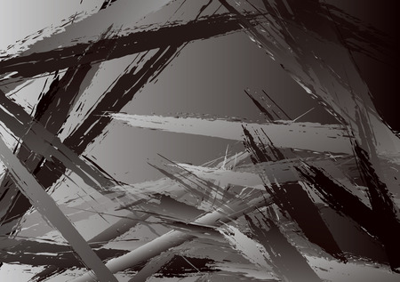 Black Brush Line backgroundのイラスト素材