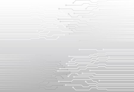 Conductor pattern, land image.のイラスト素材