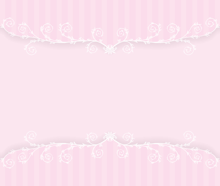 Classic vine pattern background materialのイラスト素材