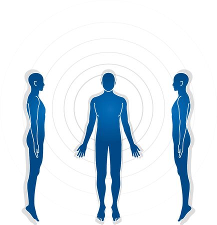 Illustration of the Human Body. Female sketchのイラスト素材