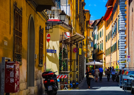 Street in Pisa, Italy 27の写真素材