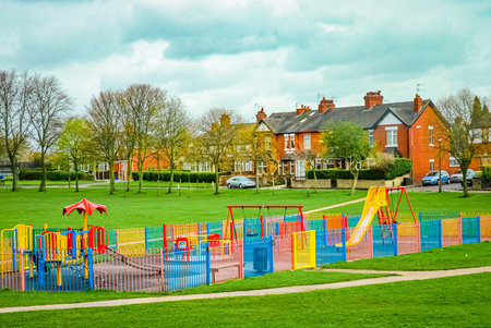 Wolstanton Marsh Park in Stoke-On-Trent, UKの写真素材