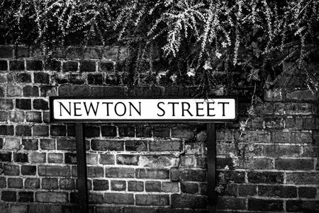 Newton street in Stoke-on-Trent, UK