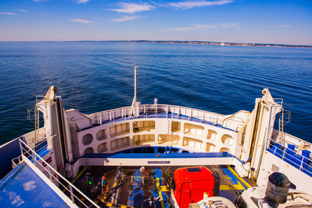 Picture from Helsingborg harbor in south Swedenの写真素材