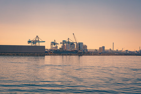 Picture from Helsingborg harbor in south Sweden