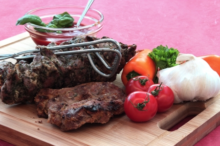 Grill plateの写真素材