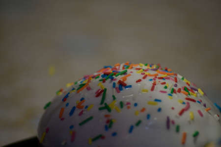 colorful decorations cakeの写真素材