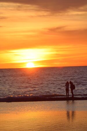 sunsetの写真素材