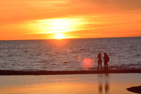 sunsetの写真素材