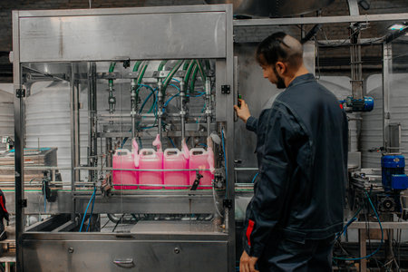 Portrait of Young Professional Heavy Industry Engineer.の写真素材