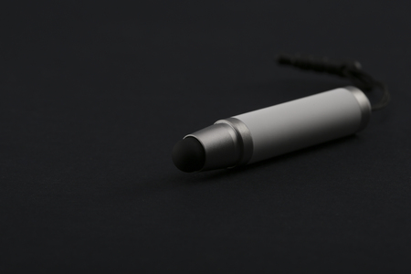 Capacitive stylus also called stylus pen touch whiteの写真素材