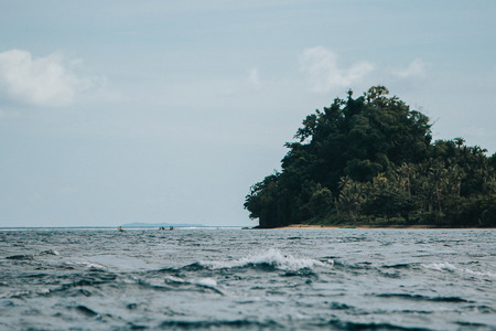 Random Waters along South Philippine coastlineの写真素材