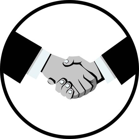 business handshakeのイラスト素材