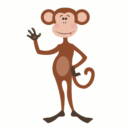 funny monkeyのイラスト素材