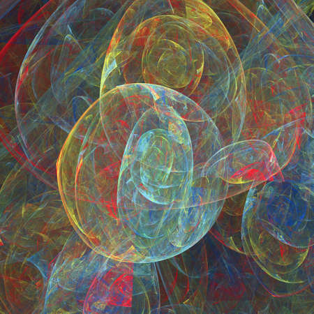 Colorful glowing abstract lines for your background