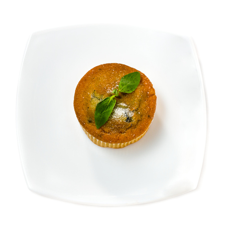 cake isolated on whiteの写真素材