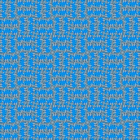 Abstract celestial blue seamless pattern. Skiey background.