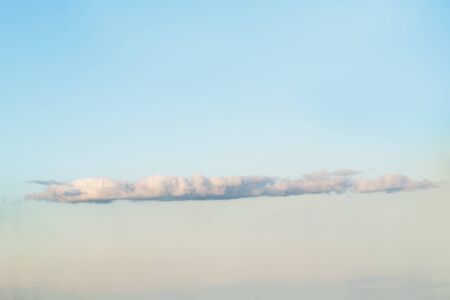 Fantastic clouds against blue skyの写真素材