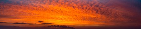 Fantastic soft clouds at sunrise, natural compositionの写真素材