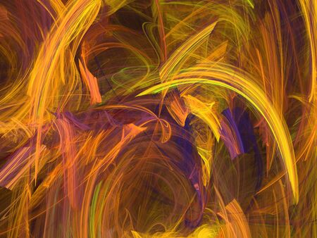 Colorful glowing pattern, abstract art for backgroundの写真素材