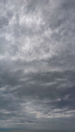 Fantastic soft thunderclouds, sky panoramaの写真素材