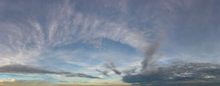 Fantastic soft clouds at sunrise, natural compositionの写真素材