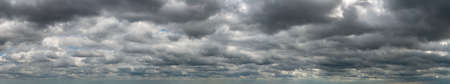 Fantastic soft thunderclouds, sky panoramaの写真素材